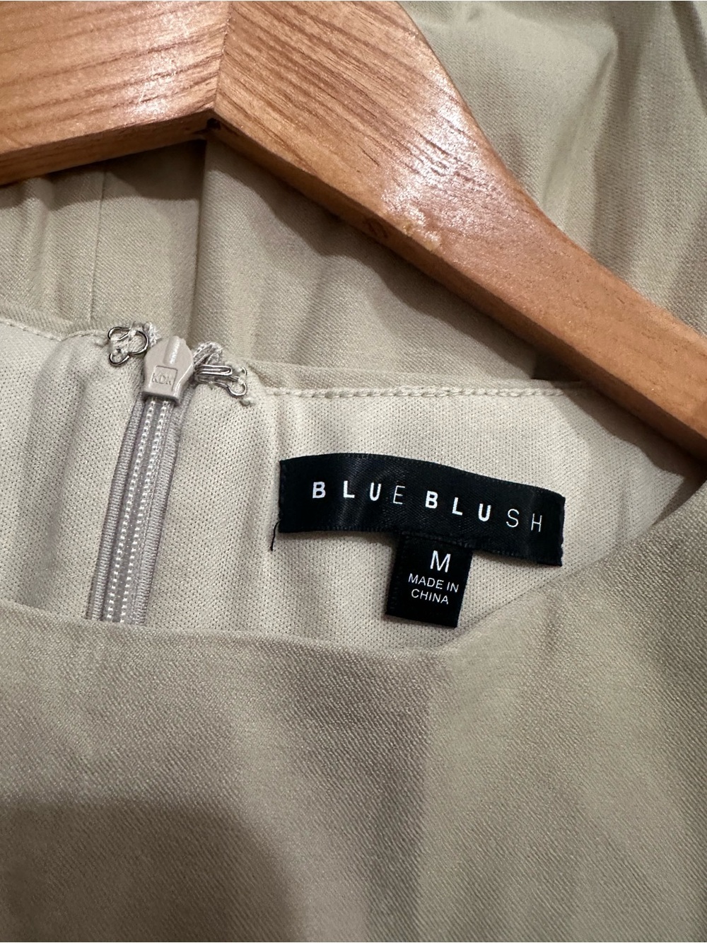 New Blu Pepper For Rihoas Apricot Splicing Pleated Mini Dress Size Medium - Picture 6 of 10
